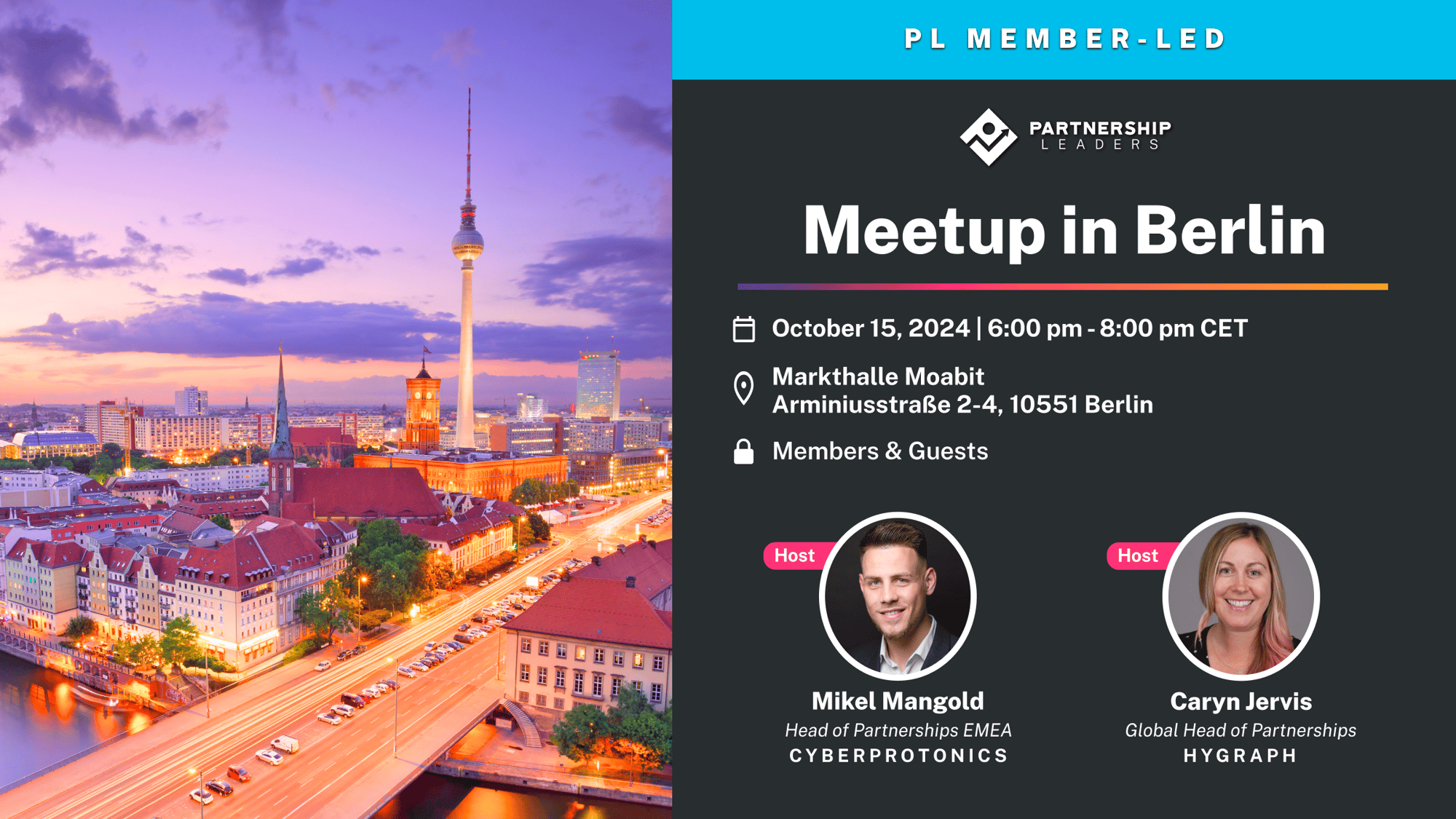 Berlin Member-Led Meetup Berlin Member-Led Meetup
