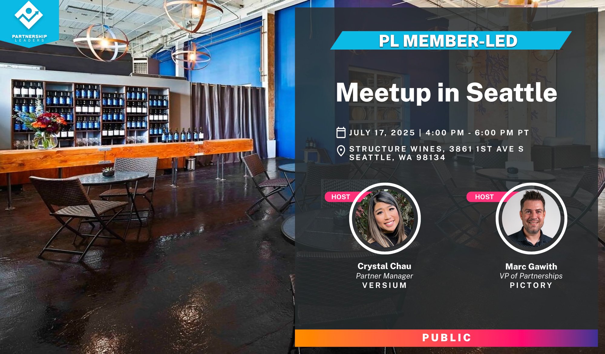 Meetup in Seattle Member-led
