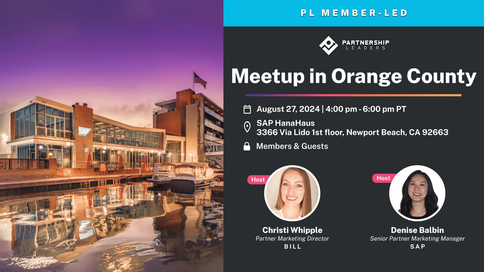 Orange County Member-led Meetup Orange County Member-led Meetup