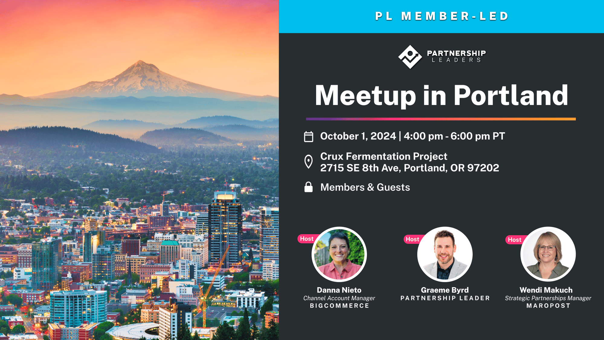 Portland Member-led Meetup