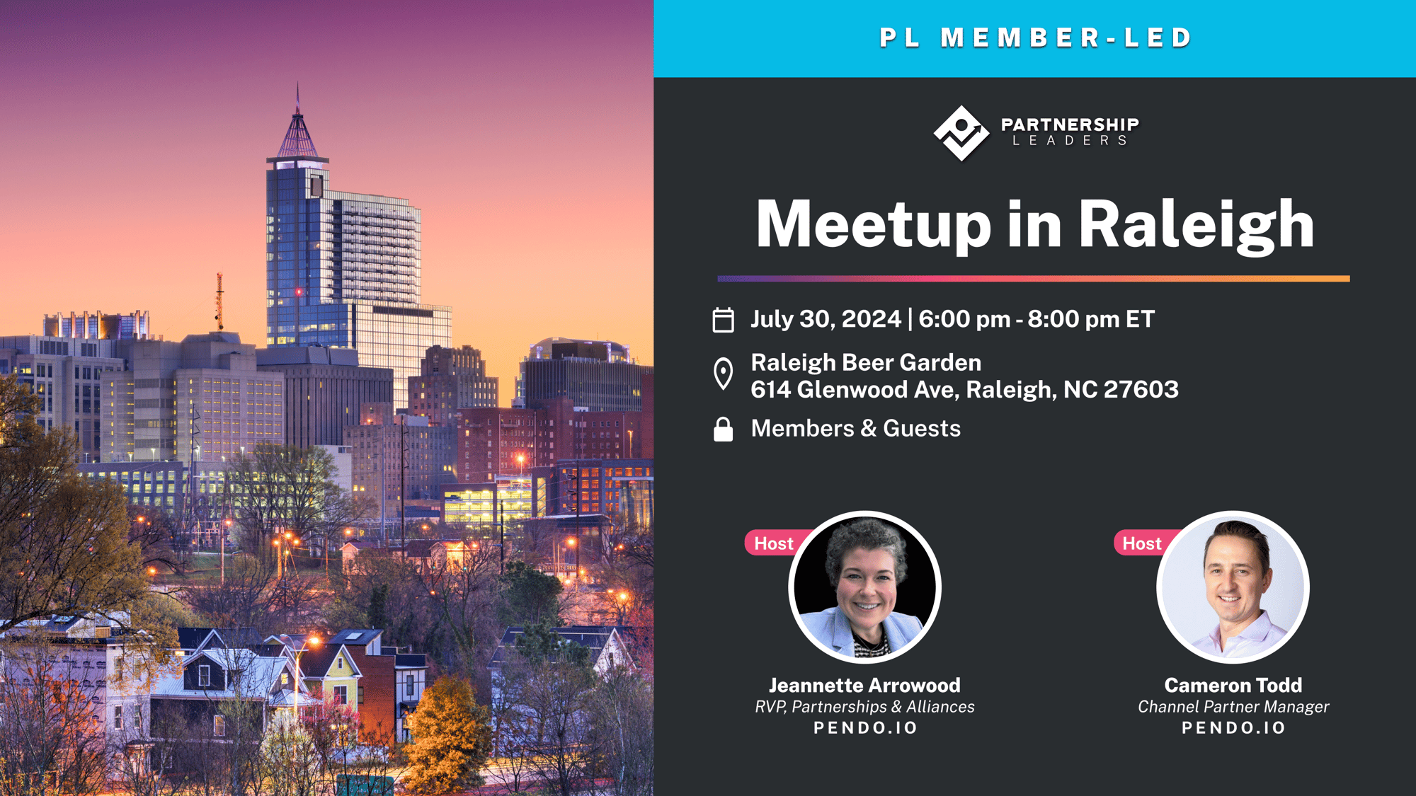 Raleigh Member-led Meetup