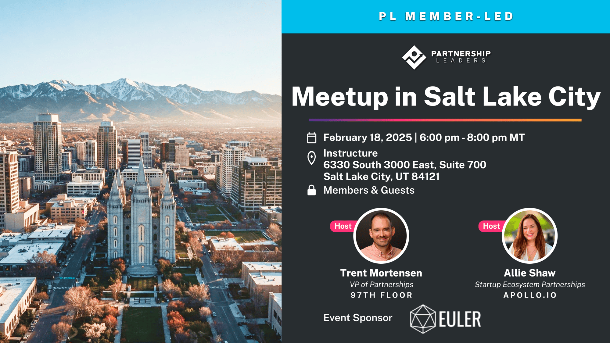 Salt Lake City Member-led Meetup