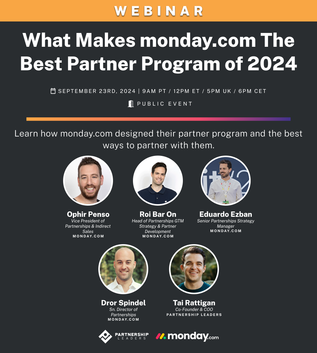 What Makes monday.com The Best Partner Program of 2024