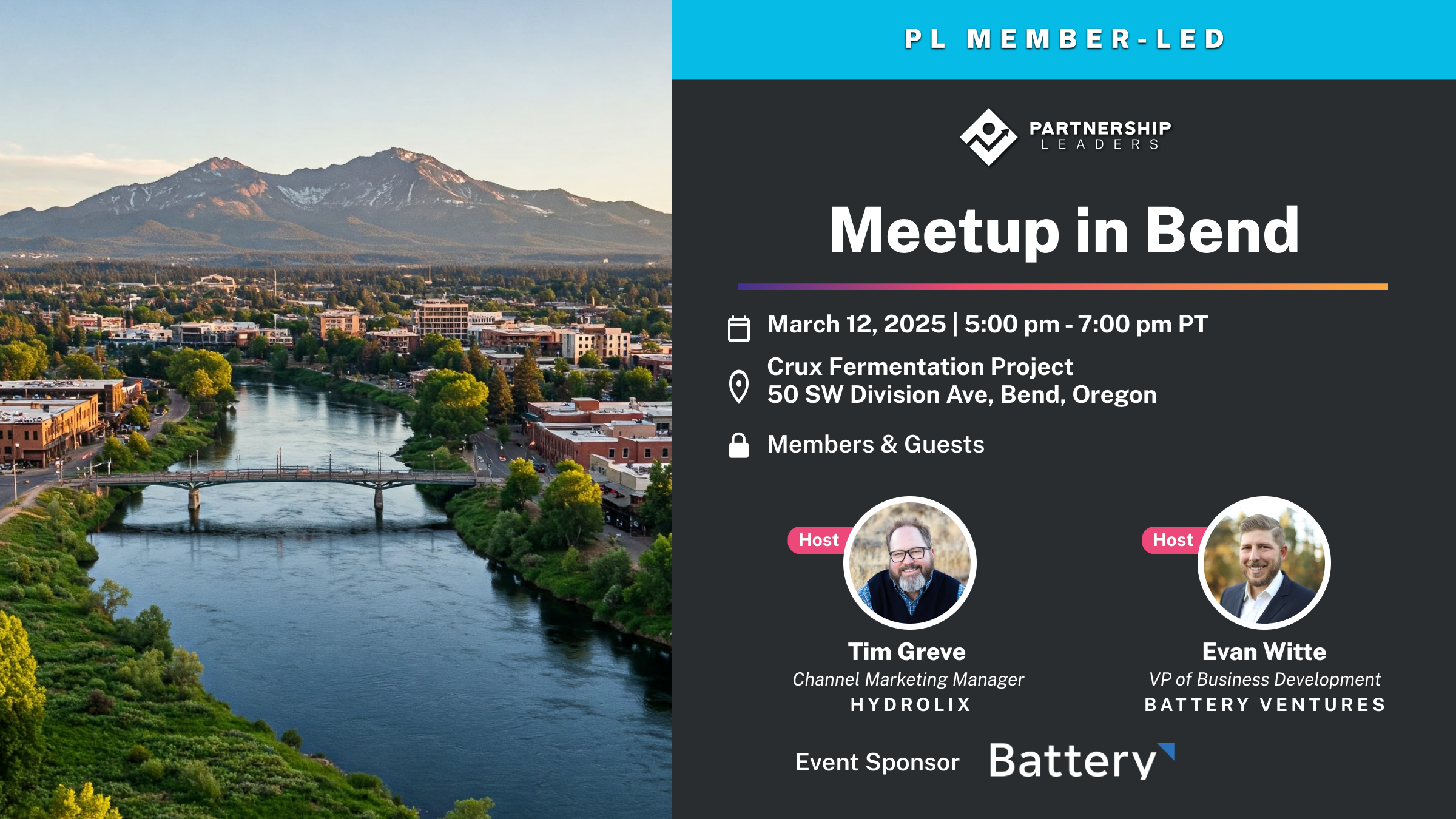 Partnership Leaders Presents: Meetup in Bend